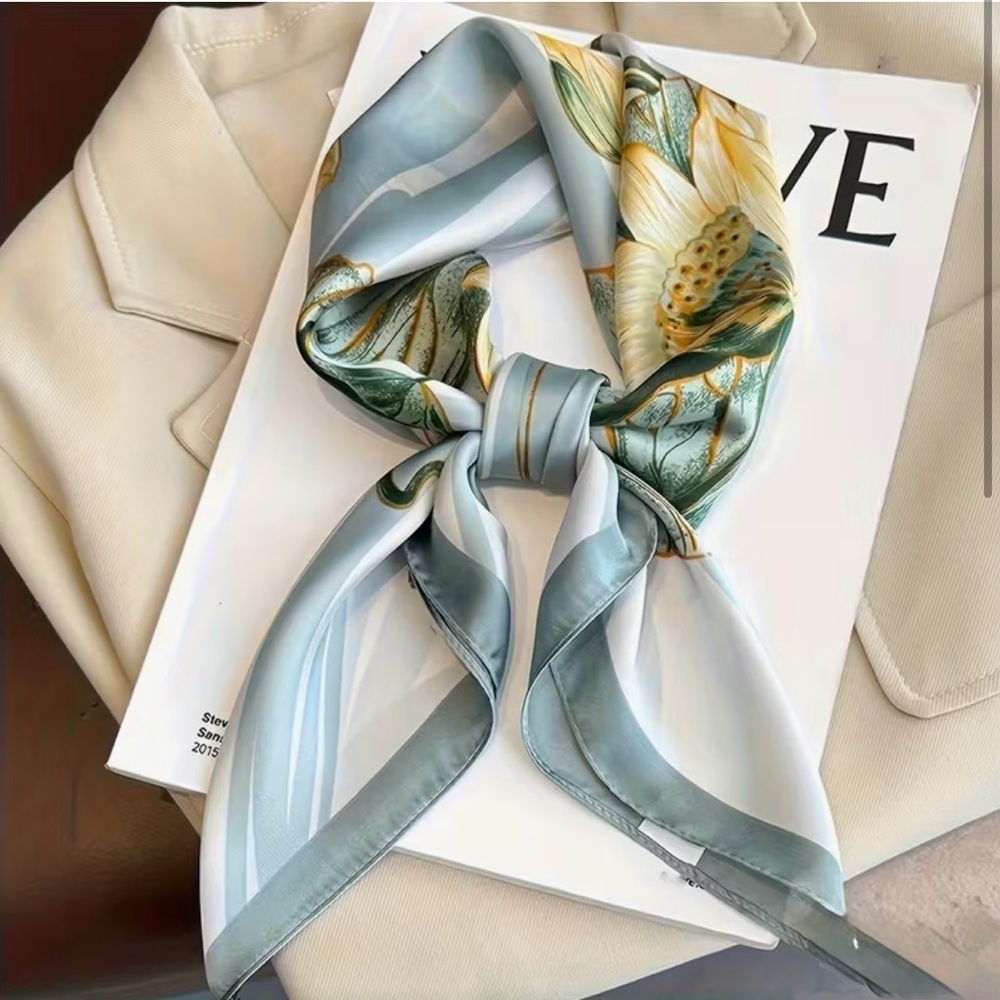 Elegant Floral Scarf